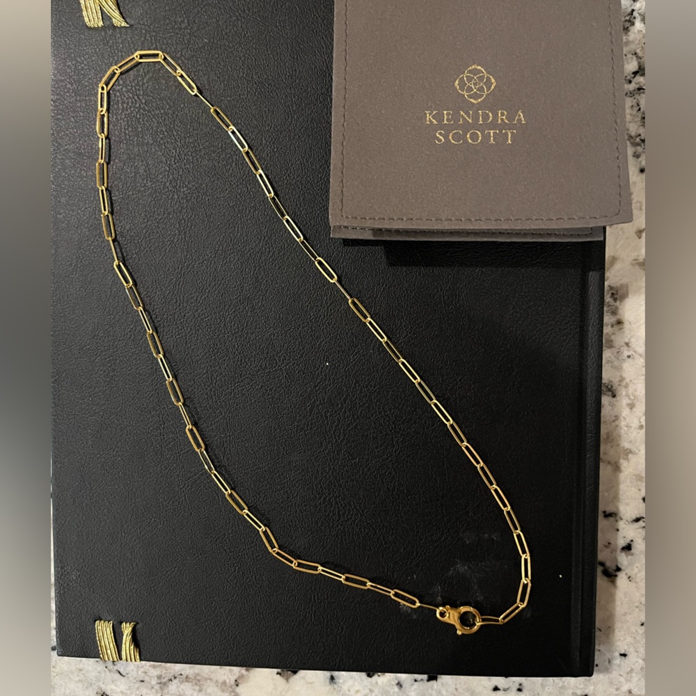 Kendra Scott Gold Chain Necklace